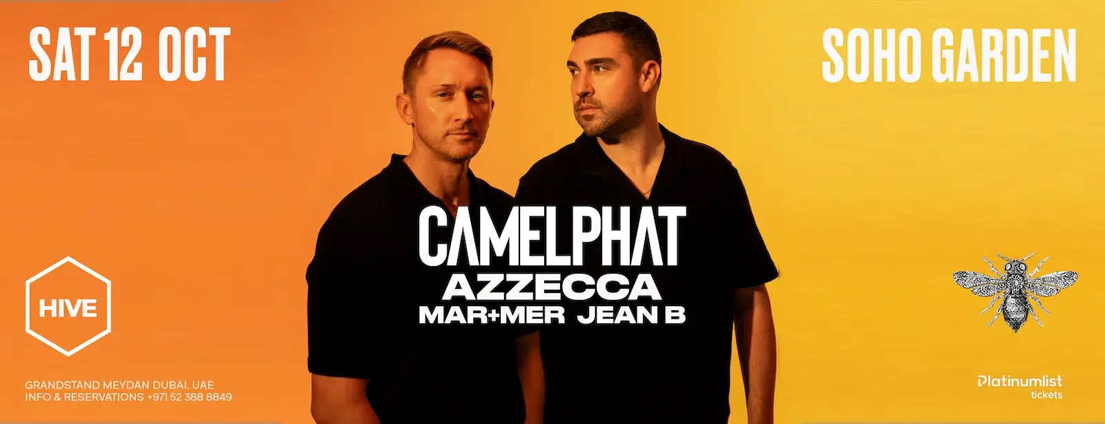 CAMELPHAT live at Hive Soho Garden Meydan, Dubai - Wow-Emirates