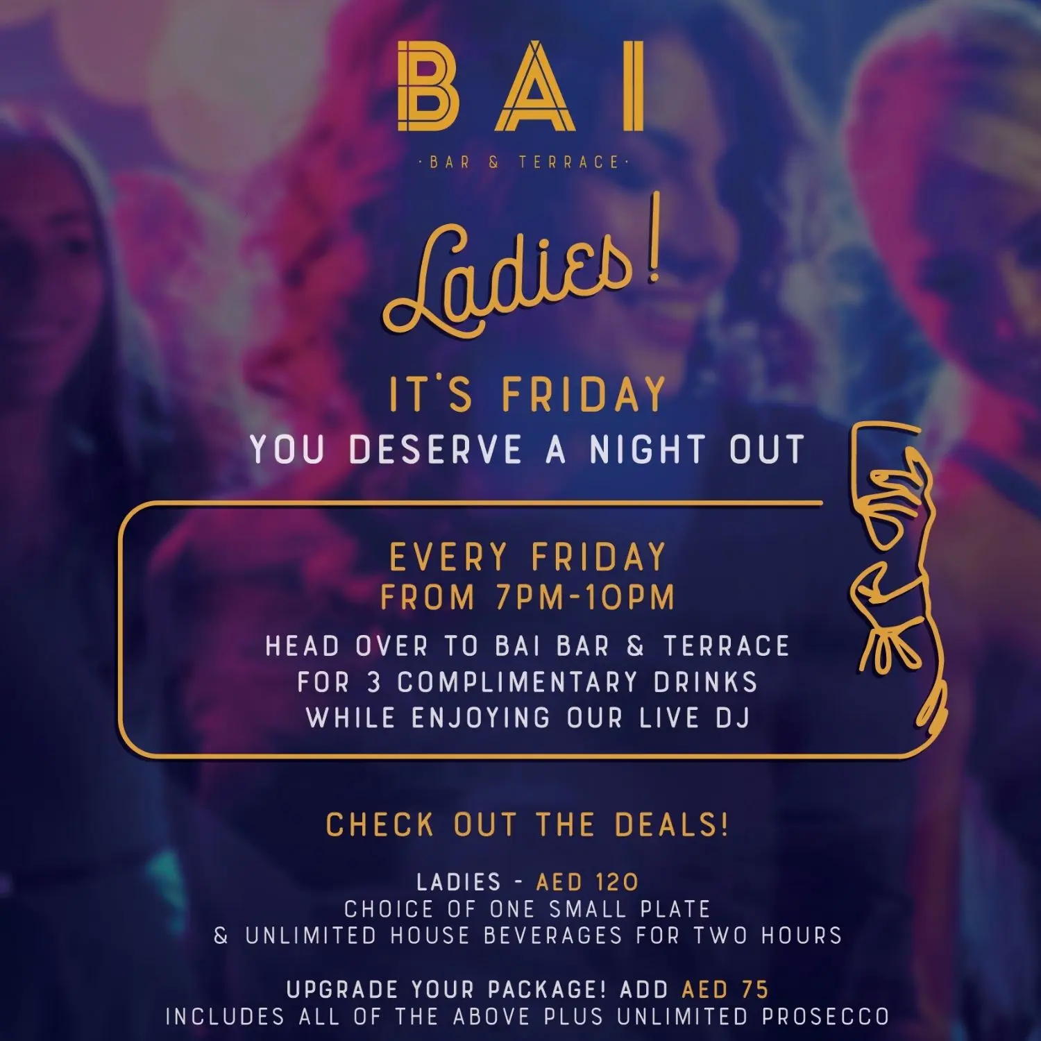 Ladies Night at BAI Bar & Terrace