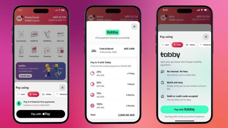 Majid Al Futtaim and Tabby’s SHAREPay Integration Redefines Shopping!