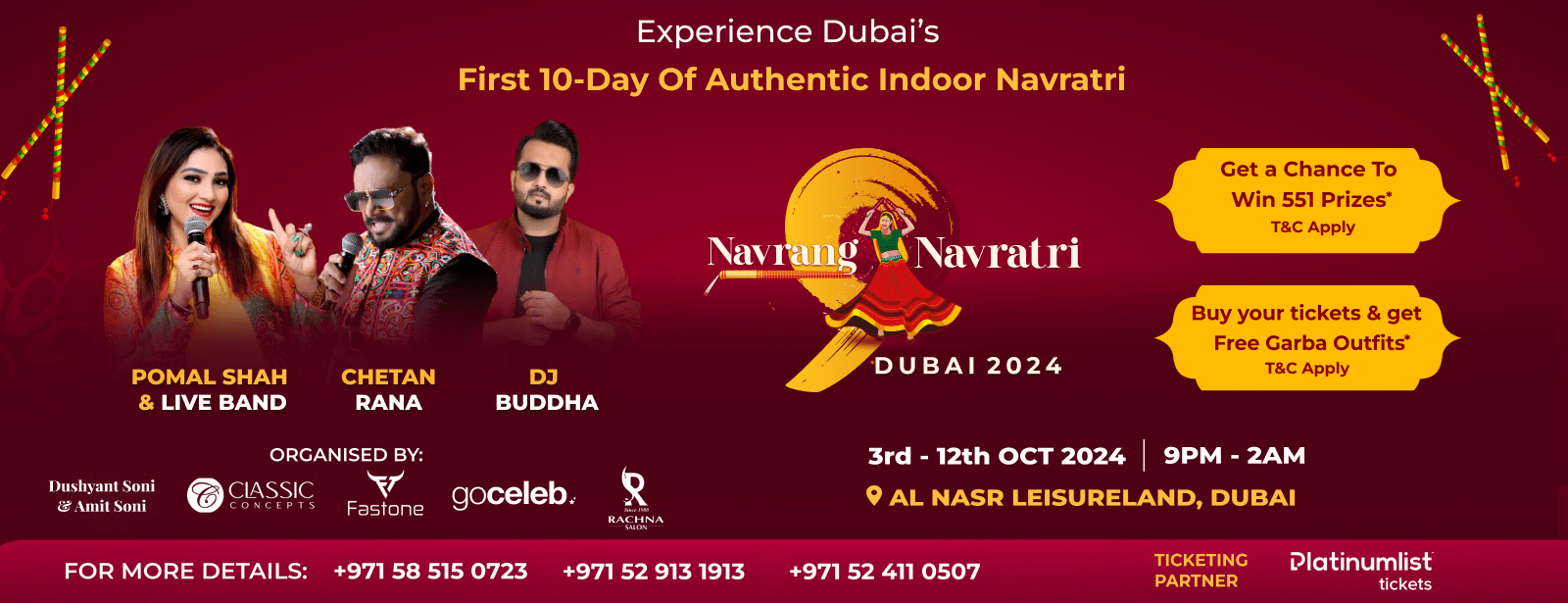 Navrang Navratri - Dubai’s 1st Indoor Navratri - Wow-Emirates