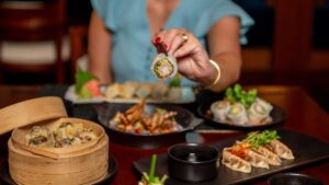 The Ritz-Carlton, Dubai Unveils the “Endless Dim Sum, Sushi & Rolls” Experience at Blue Jade Restaurant