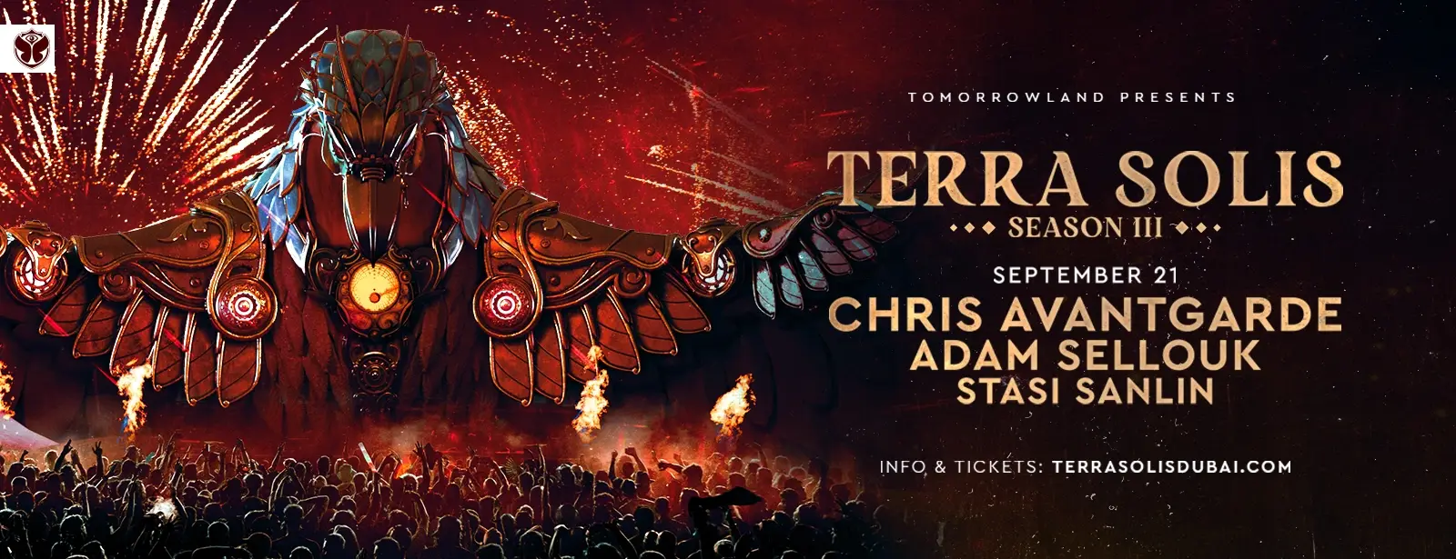 Tomorrowland presents Chris Avantgarde at Terra Solis Dubai - Wow-Emirates