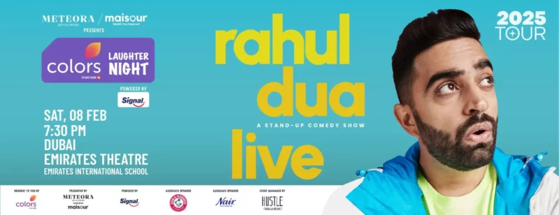 Colors Laughter Night ft. Rahul Dua – Wow-Emirates