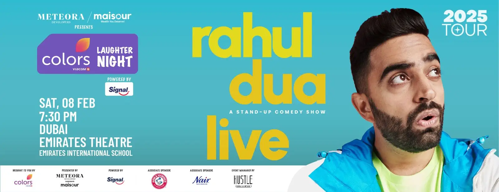 Colors Laughter Night ft. Rahul Dua - Wow-Emirates