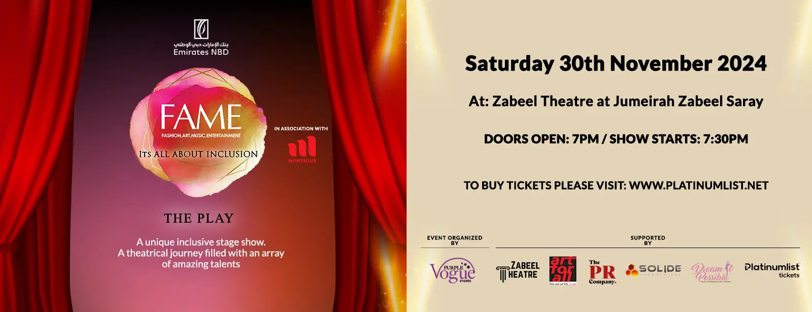 Fame 2024 at Zabeel Theatre, Dubai - Wow-Emirates