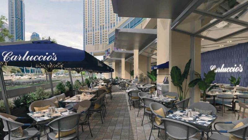 Carluccio’s at Marina Mall Reopens