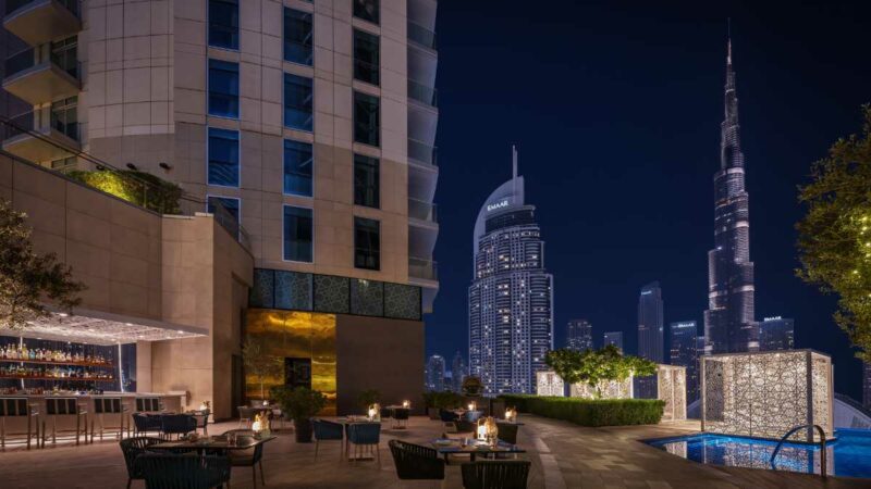 Address Dubai Mall Unveils Its Stunning Terrace Lounge