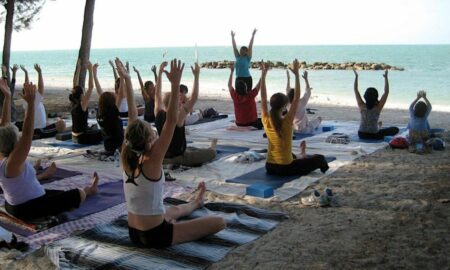 Beach Yoga