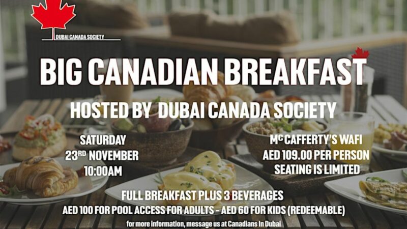 Dubai Canadian Society Breakfast