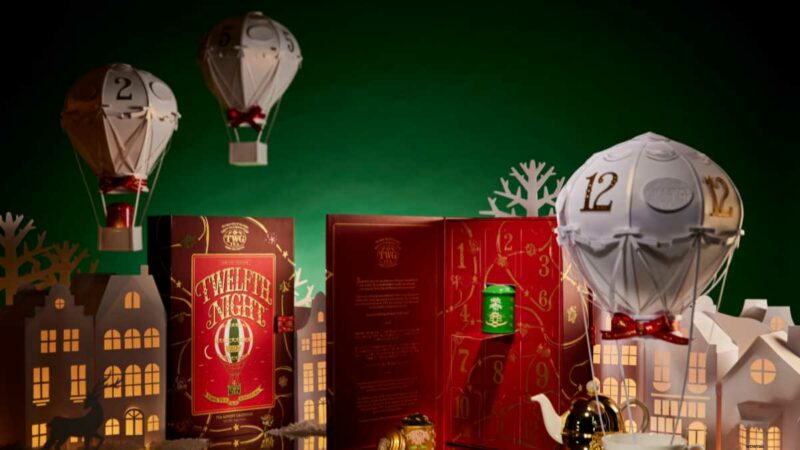 Experience the Magic of the Holidays with TWG Tea’s Twelfth Night Advent Calendar