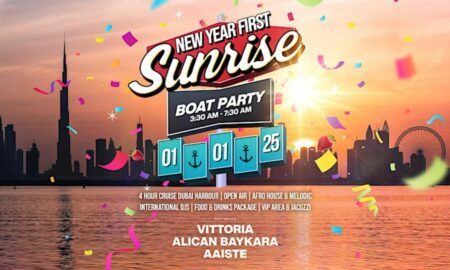 New Year’s First Sunrise Boat Party