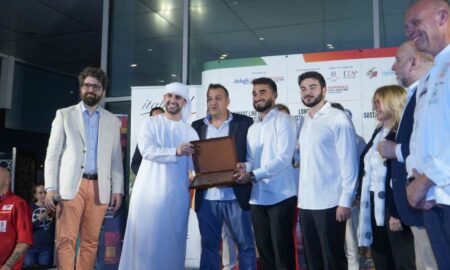 UAE Enters Guinness World Record with the Longest Line of Sustainable Pizzas