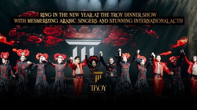 Electrifying NYE Celebration at Troy Dubai