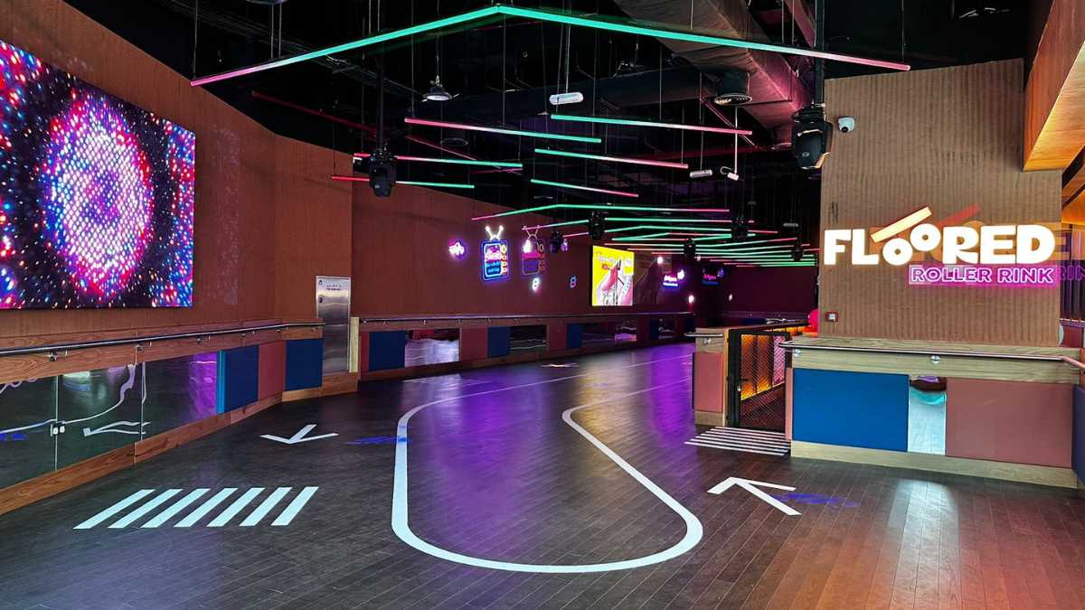 Floored Roller Rink Debuts at Oasis Mall Dubai!