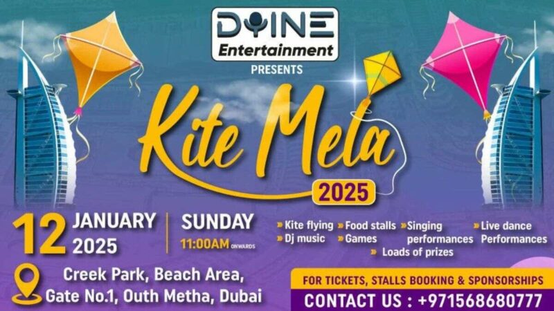 Kite Mela 2025 in Dubai