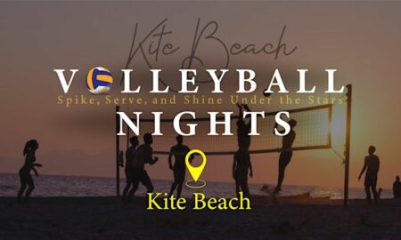 Volleyball Under the Stars at Kite Beach