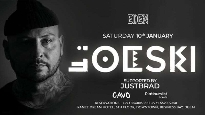 Eden Presents: DJ JOESKI Live