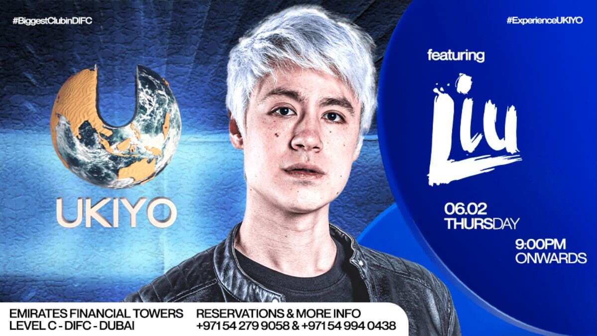 Liu Live at Ukiyo Dubai