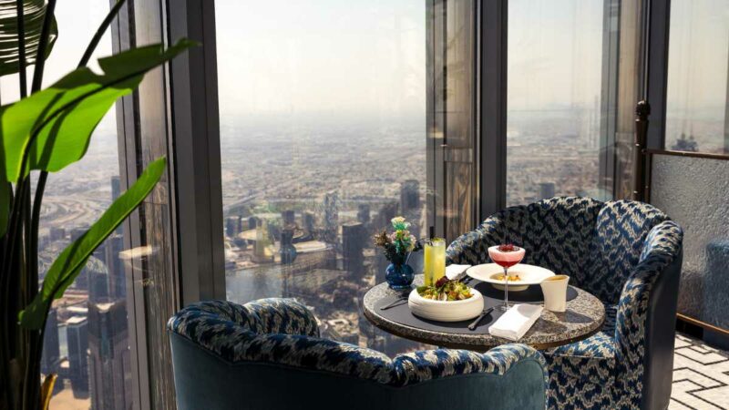 Lunch Like a Boss at At.mosphere Burj Khalifa 122 Floors Above Dubai!