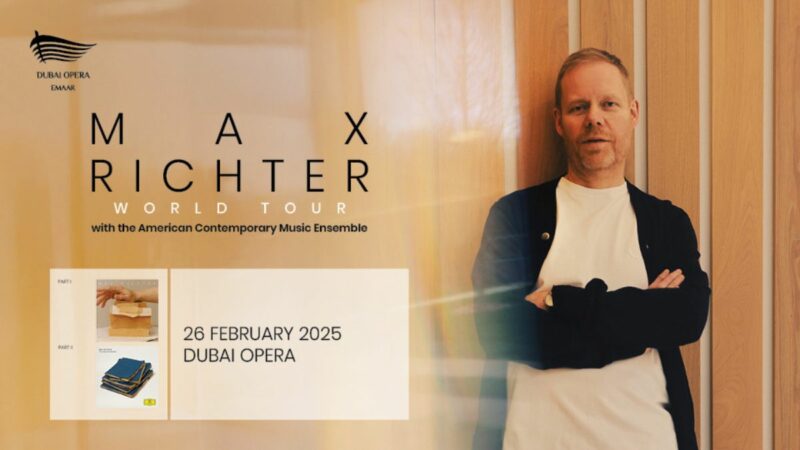 Max Richter Live at Dubai Opera