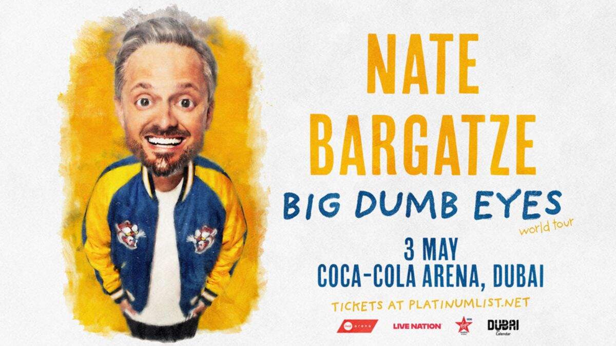 Nate Bargatze Live in Dubai