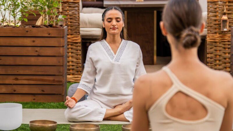 Yoga at the Palace