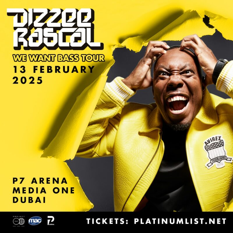 Dizzee Rascal Set to Electrify Dubai with His ‘We Want Bass’ Tour