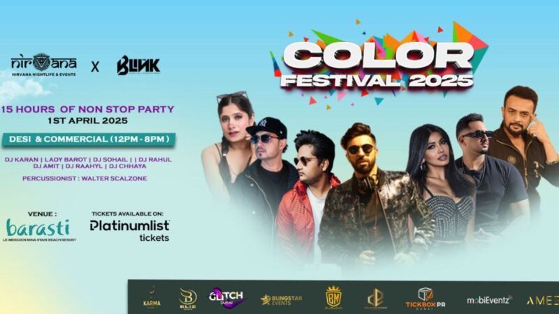 Colour Festival 2025 - Dubai’s Wildest Party