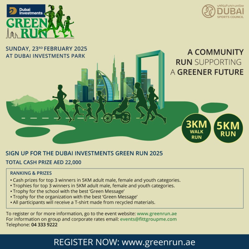 The Dubai Investments Green Run is Back