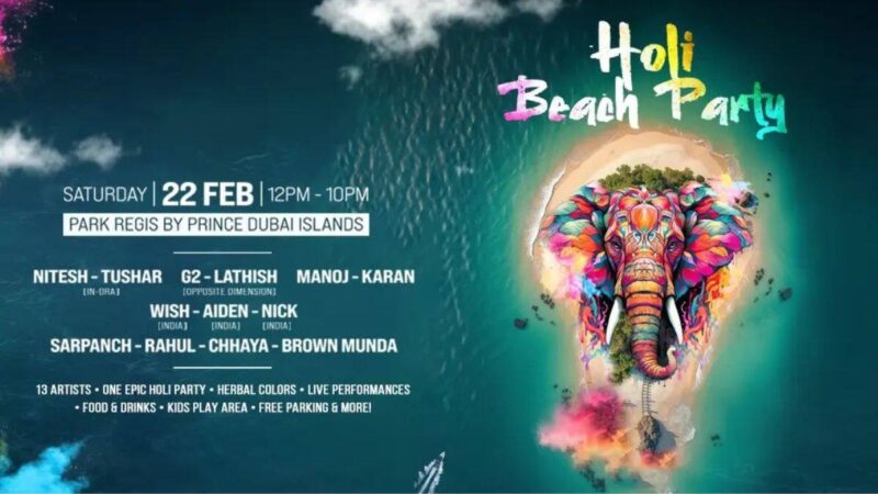 Holi Beach Party 2025