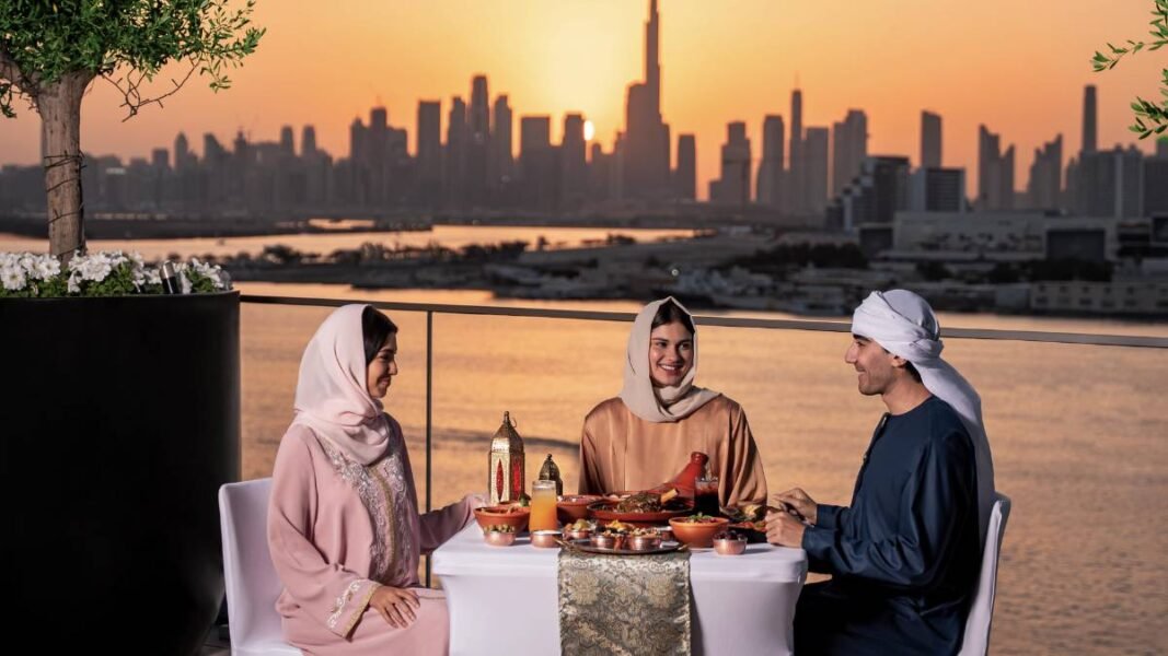 Iftar at Luma Pool Lounge Address Creek Harbour