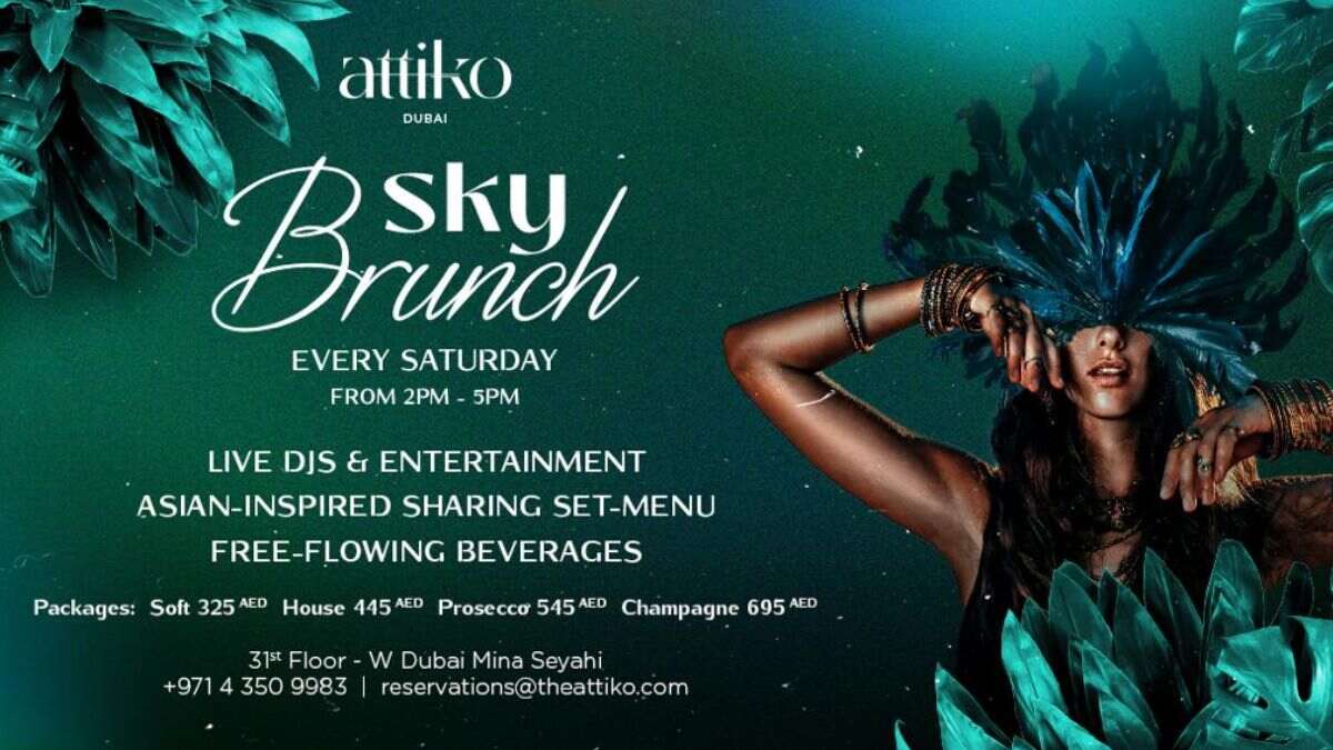 Sky Brunch at Attiko