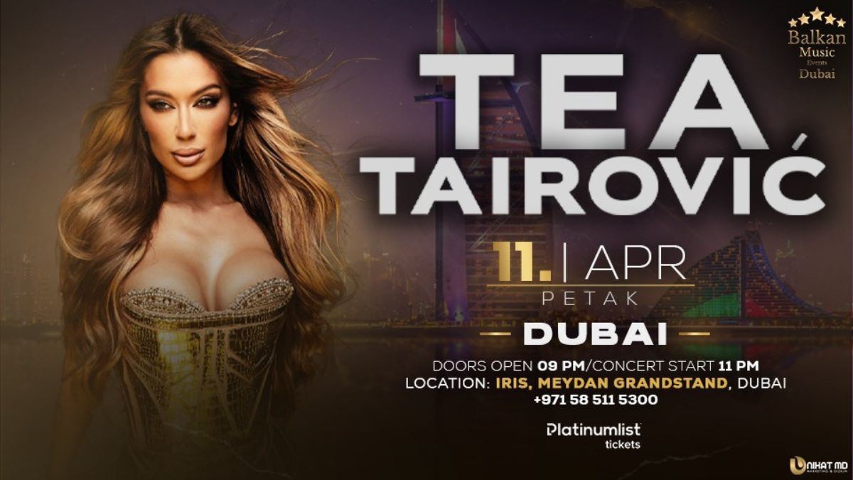 Tea Tairović Live at Iris Dubai