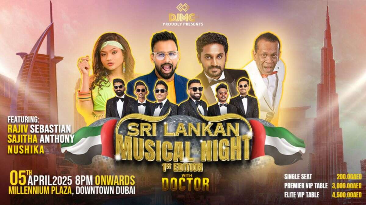 Unforgettable Sri Lankan Musical Night