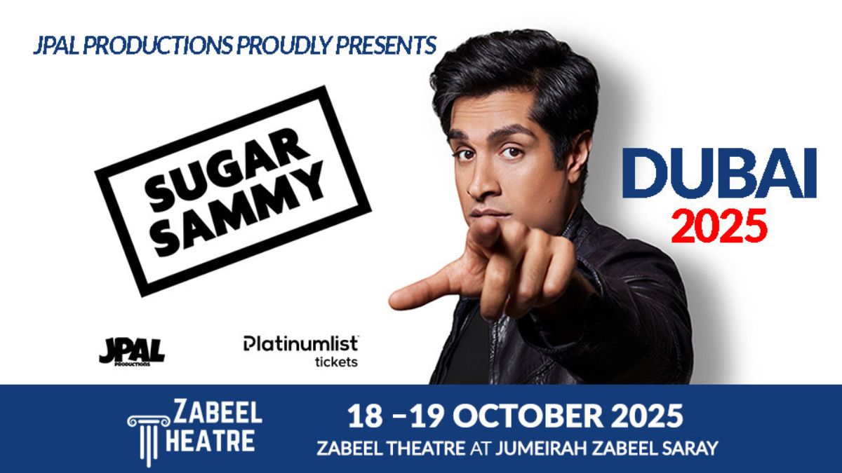 Sugar Sammy’s Dubai Comedy Comeback