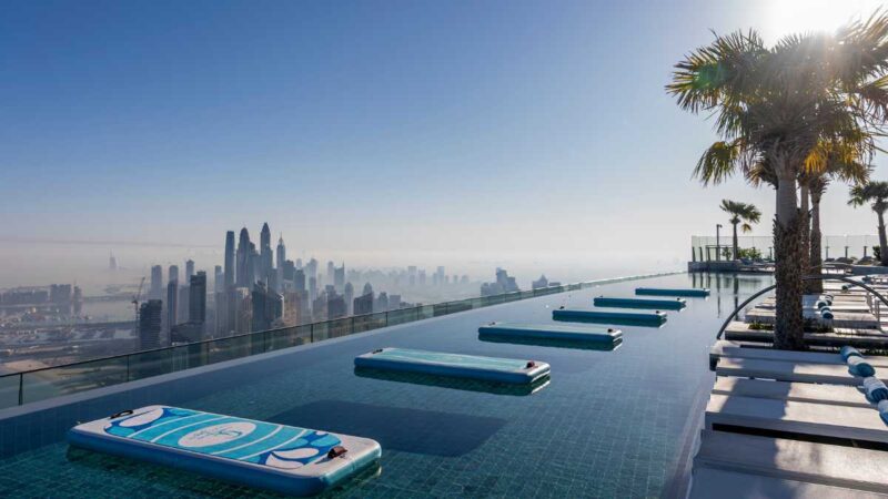 ZETA Seventy Seven Unveils Floating Yoga & Pilates at Dubai’s Sky-High Infinity Pool