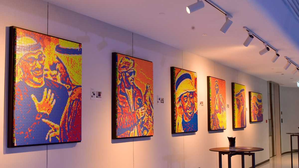 Explore CubixArt - Rubik’s Cube Portraits at ME by Meliá Dubai