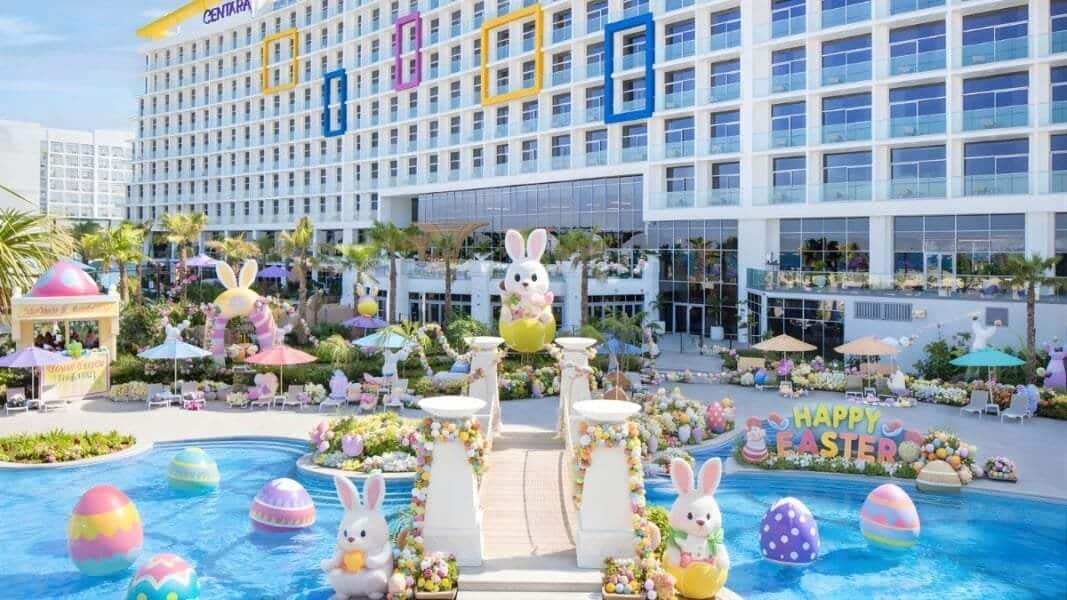 Centara Mirage Beach Resort Dubai Easter Staycation