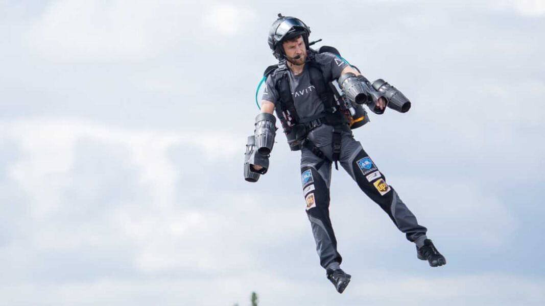 A Gravity Industries Jet Suit - Human Flight, Owned