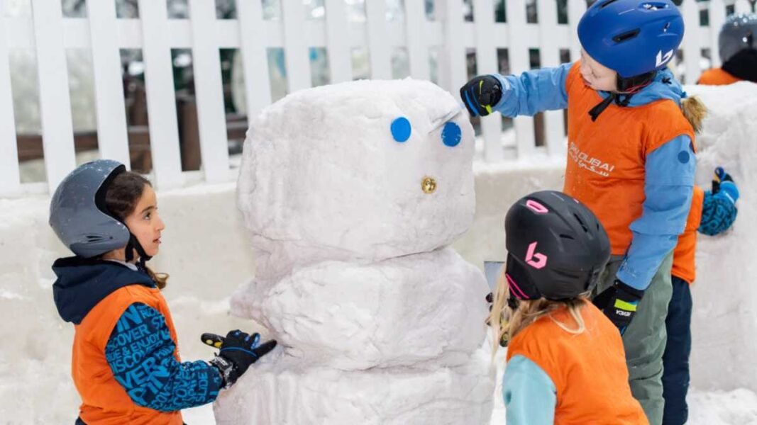 Spring Break in Dubai at Ski Dubai snow camp