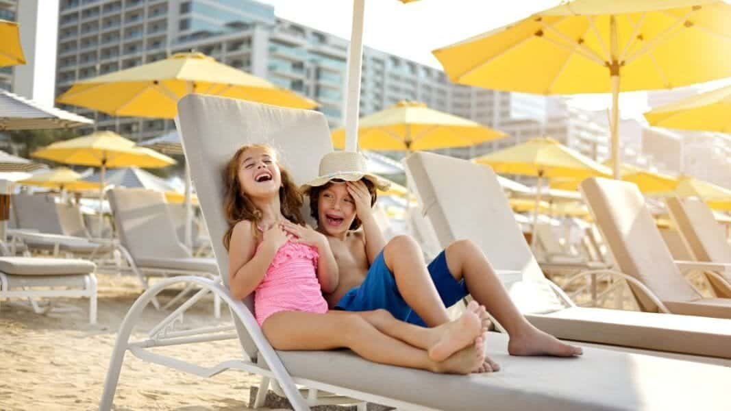 Marriott Palm Jumeirah work from beach passes