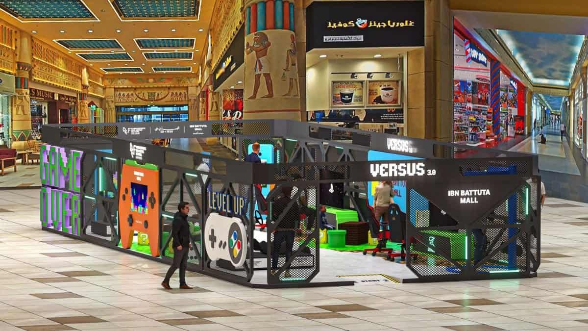 Versus 3.0 gaming experience Egypt Court Ibn Battuta Mall