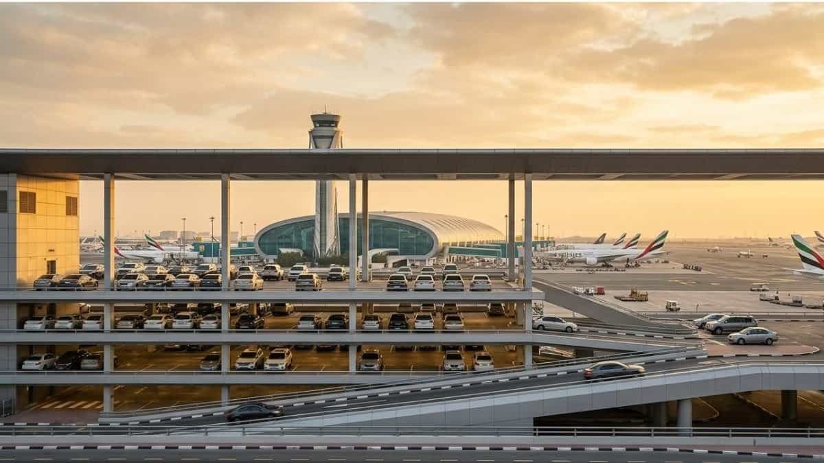 DXB parking terminal by terminal