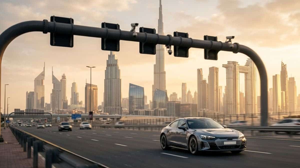 Salik toll gates Dubai