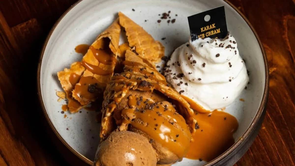 3Fils Karak Tea Icecream in Dubai