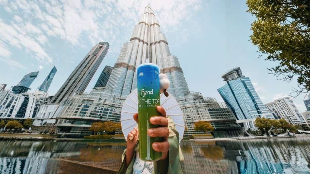 Fynd Matcha at Burj Khalifa