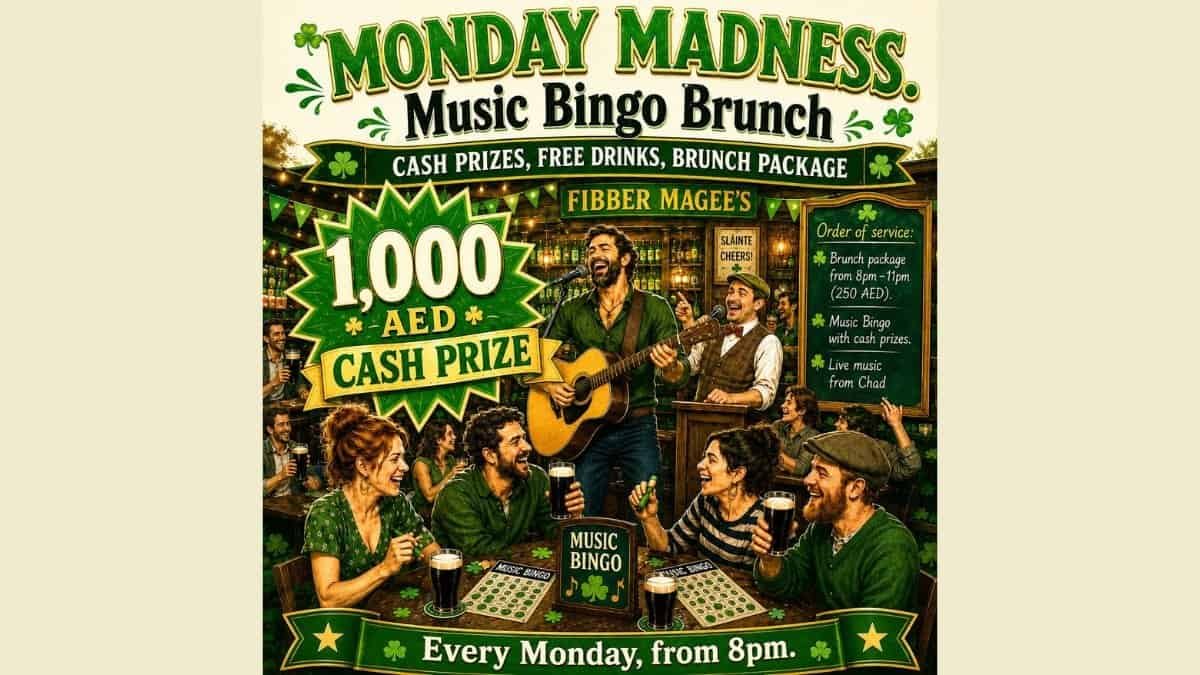 Monday Madness Fibber Magees quiz nights in dubai