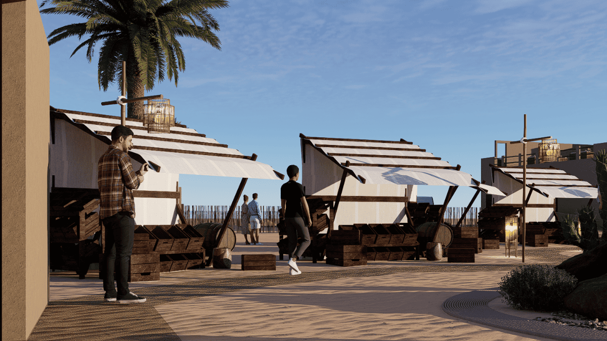 The Fort Lisaili Arabic Market